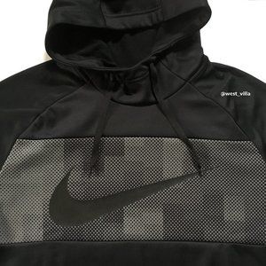 Nike Therma-FIT Men's High Neck Pullover Training Hoodie - Black